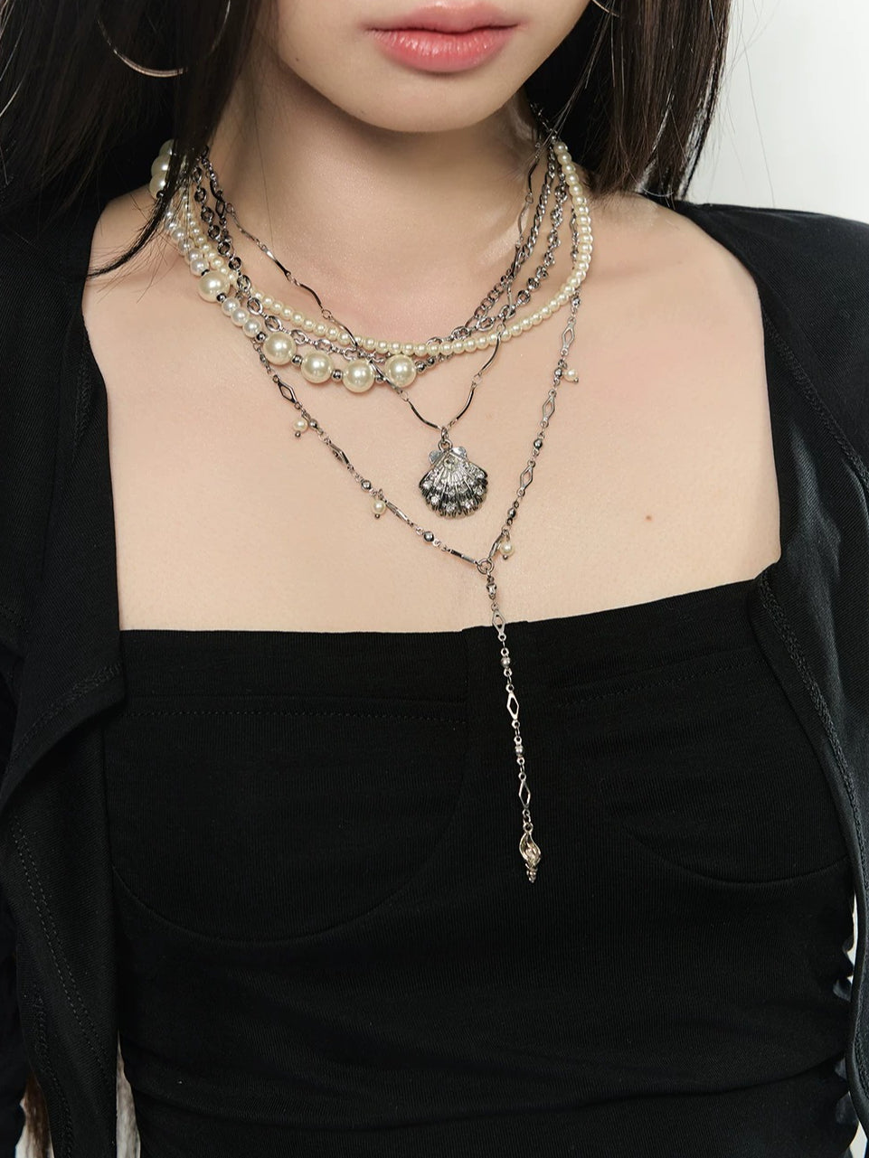 Shell Necklace Set