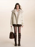 Fur Collar Parka Jacket