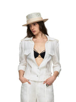 Lyocell Linen Shirt Pants Set