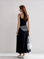 Layered Halter Knit Dress