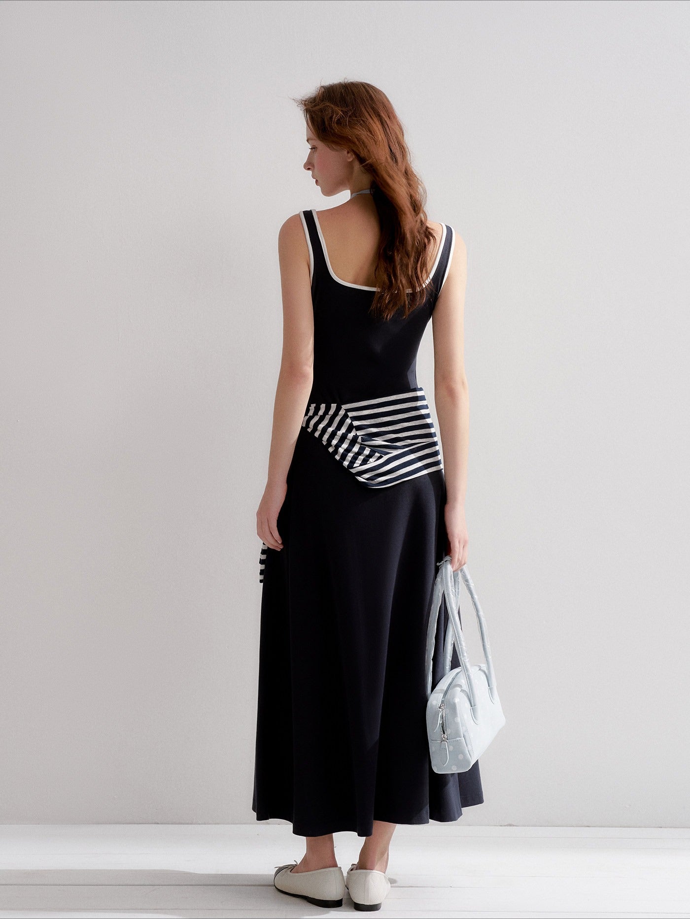 Layered Halter Knit Dress