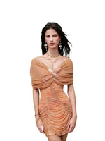 Butterfly Mesh Bodycon Dress