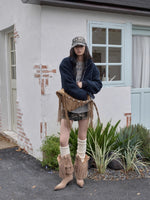Over-the-Knee Wool Blend Ribbed Warm Leg Socks