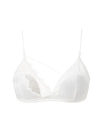 Silk Lace Triangle Bralette
