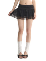 Ballet Lace Layered Skirt