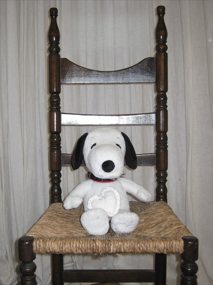 Snoopy Heart Lace Padded Charm