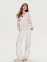 Lace Bow Sweatshirt