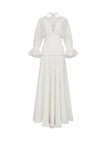 Rope Detail V Neck Shirt Dress