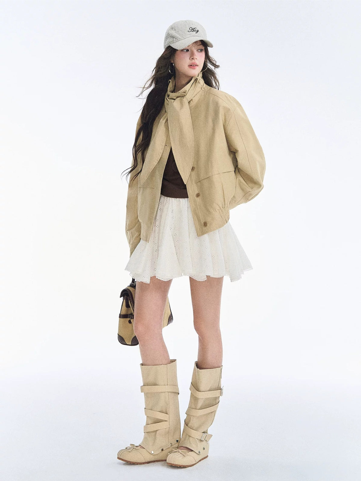 Vintage Detachable Bunny Ear Jacket