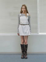Lyocell Stripe Knit Top