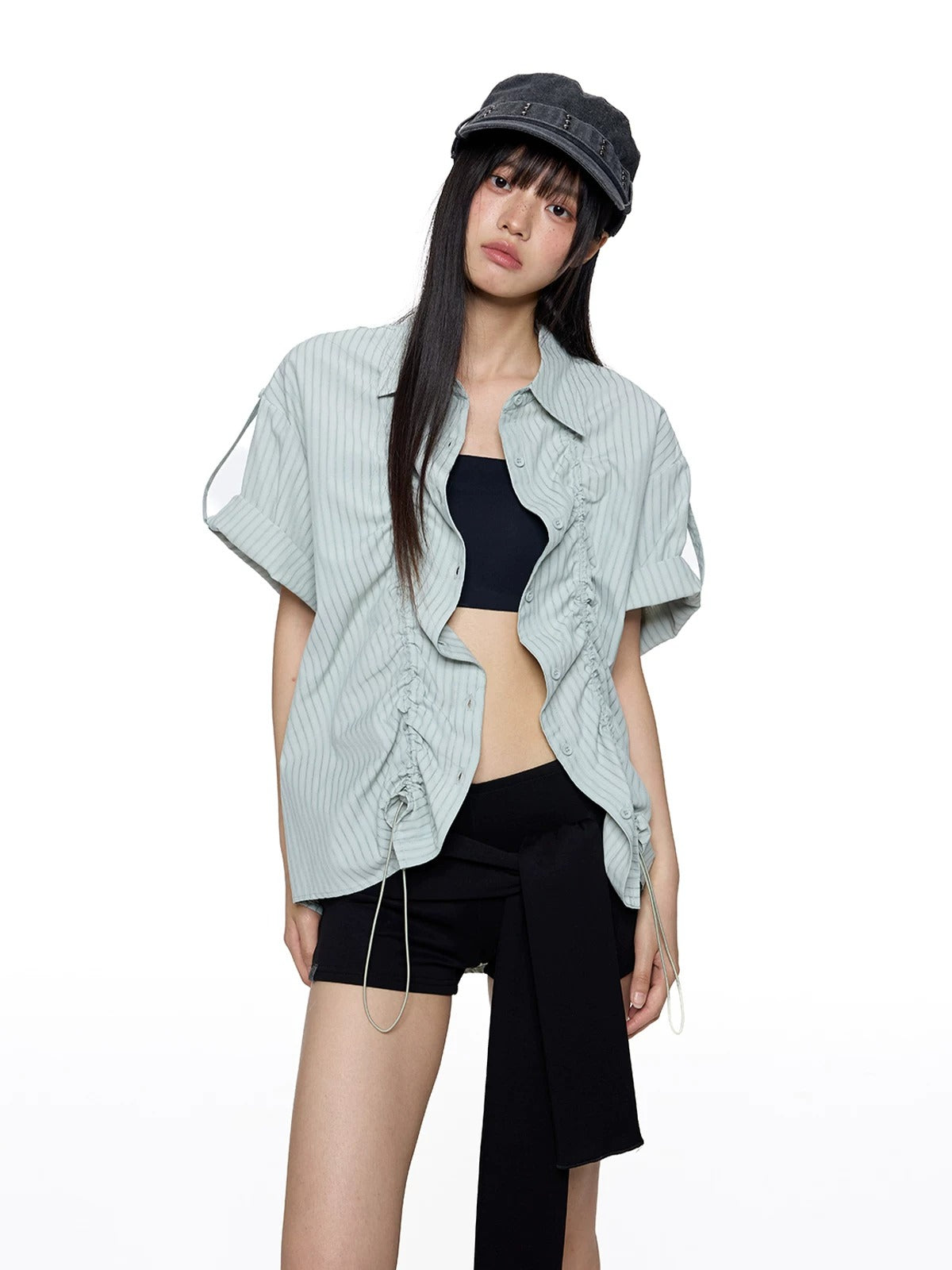 Striped Short Sleeve Shirt