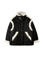 Sherpa Panel Down Jacket