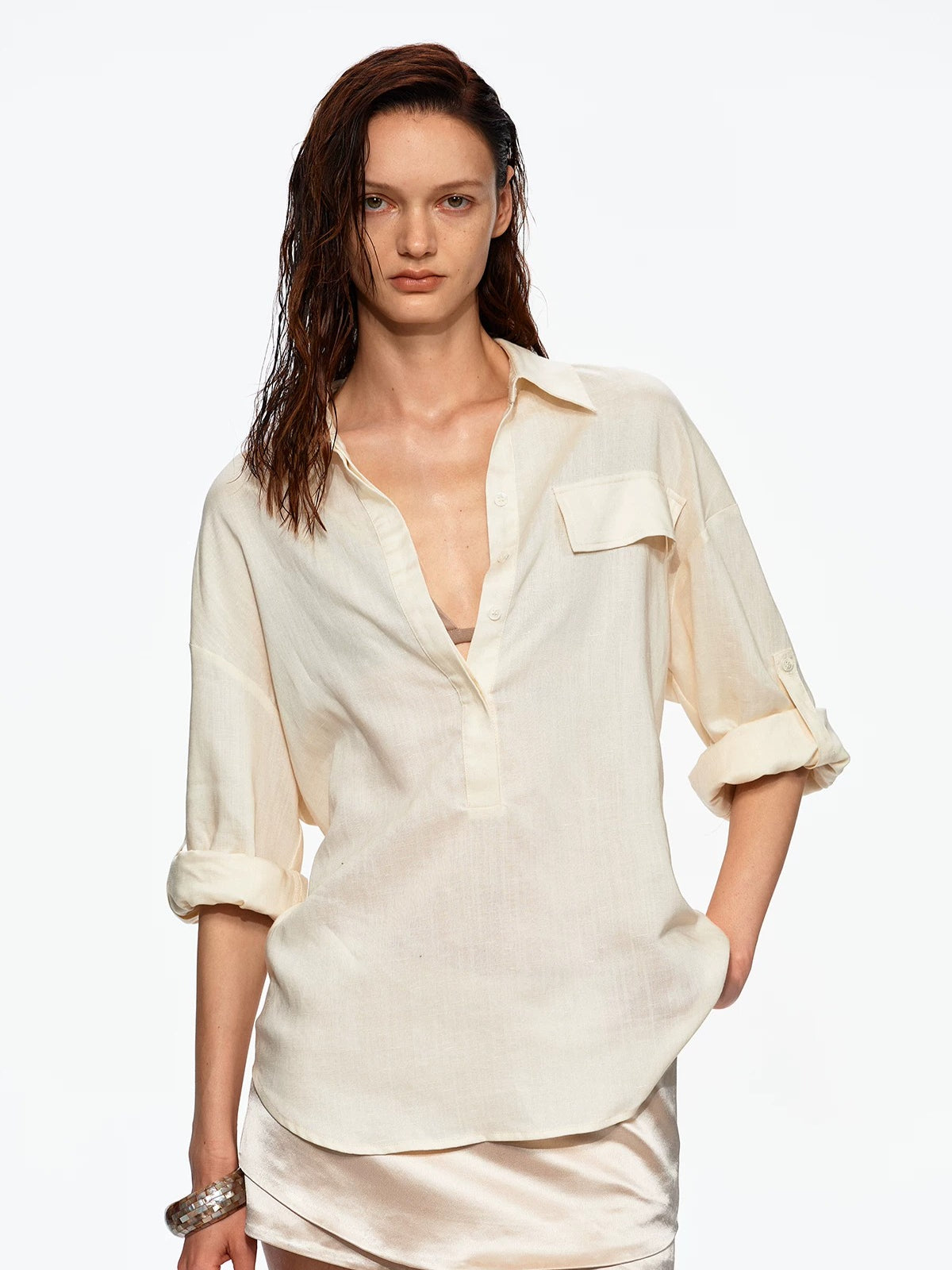 Linen Blend Shirt