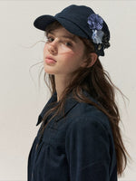 Vintage Floral Riding Hat