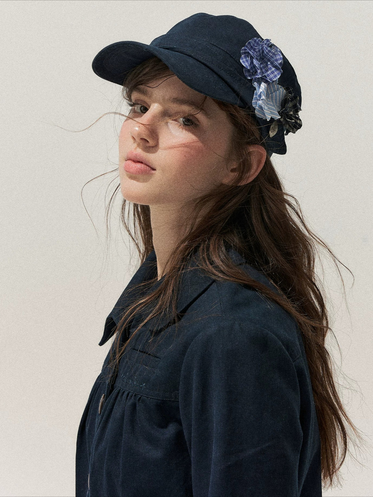 Vintage Floral Riding Hat