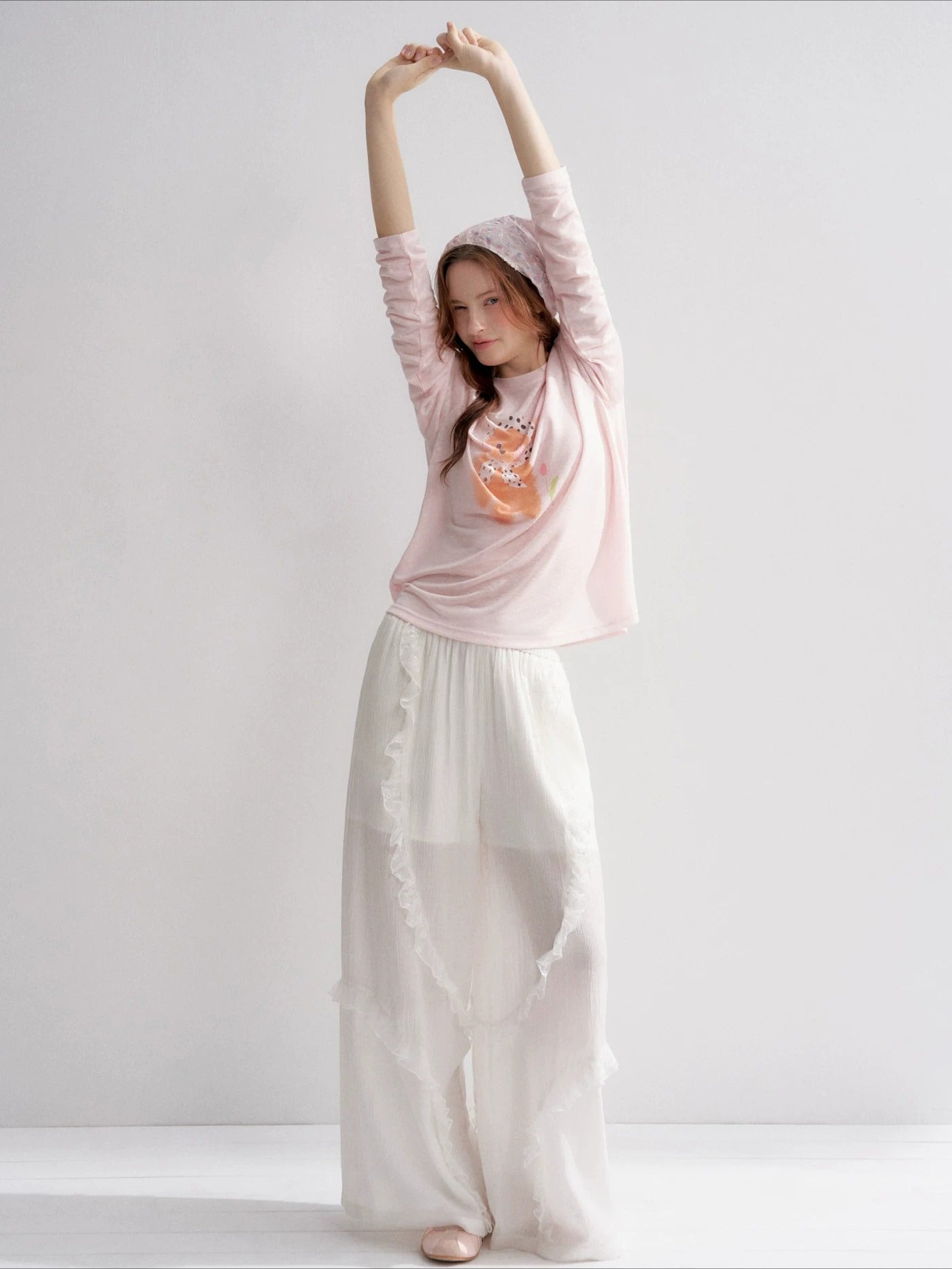 Lace Wide Leg Pants