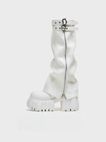 Platform Leg Warmers Boots
