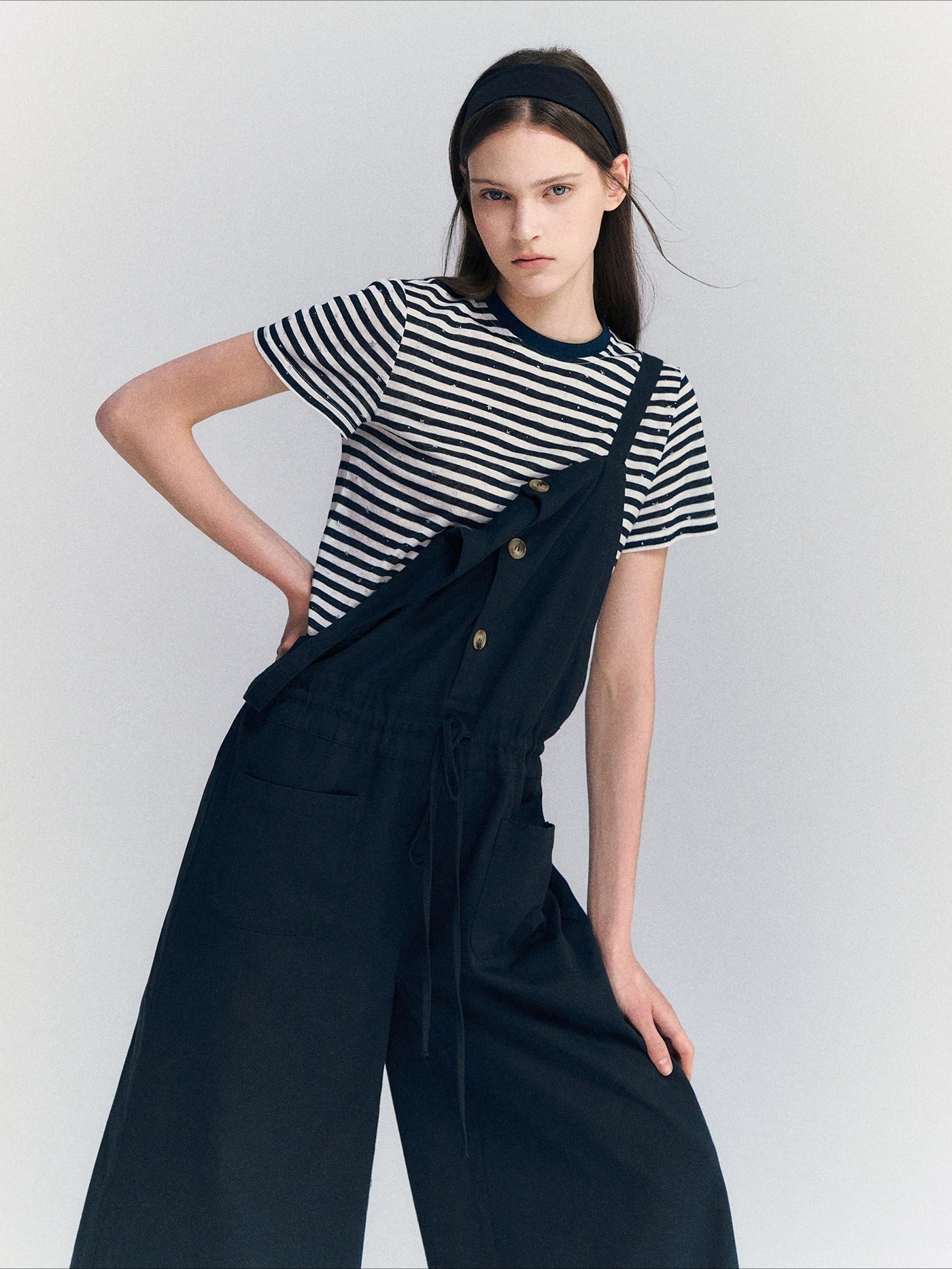 Star Sequin Stripe T-Shirt