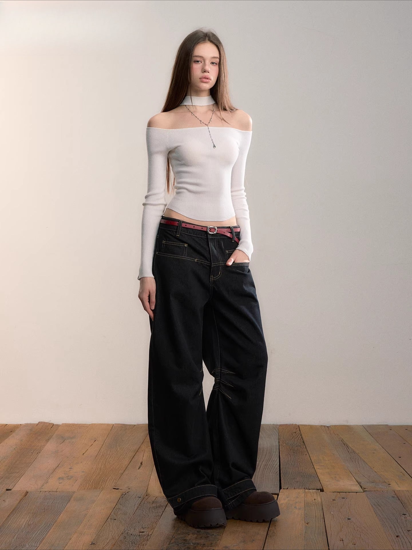 Original Black Straight Jeans