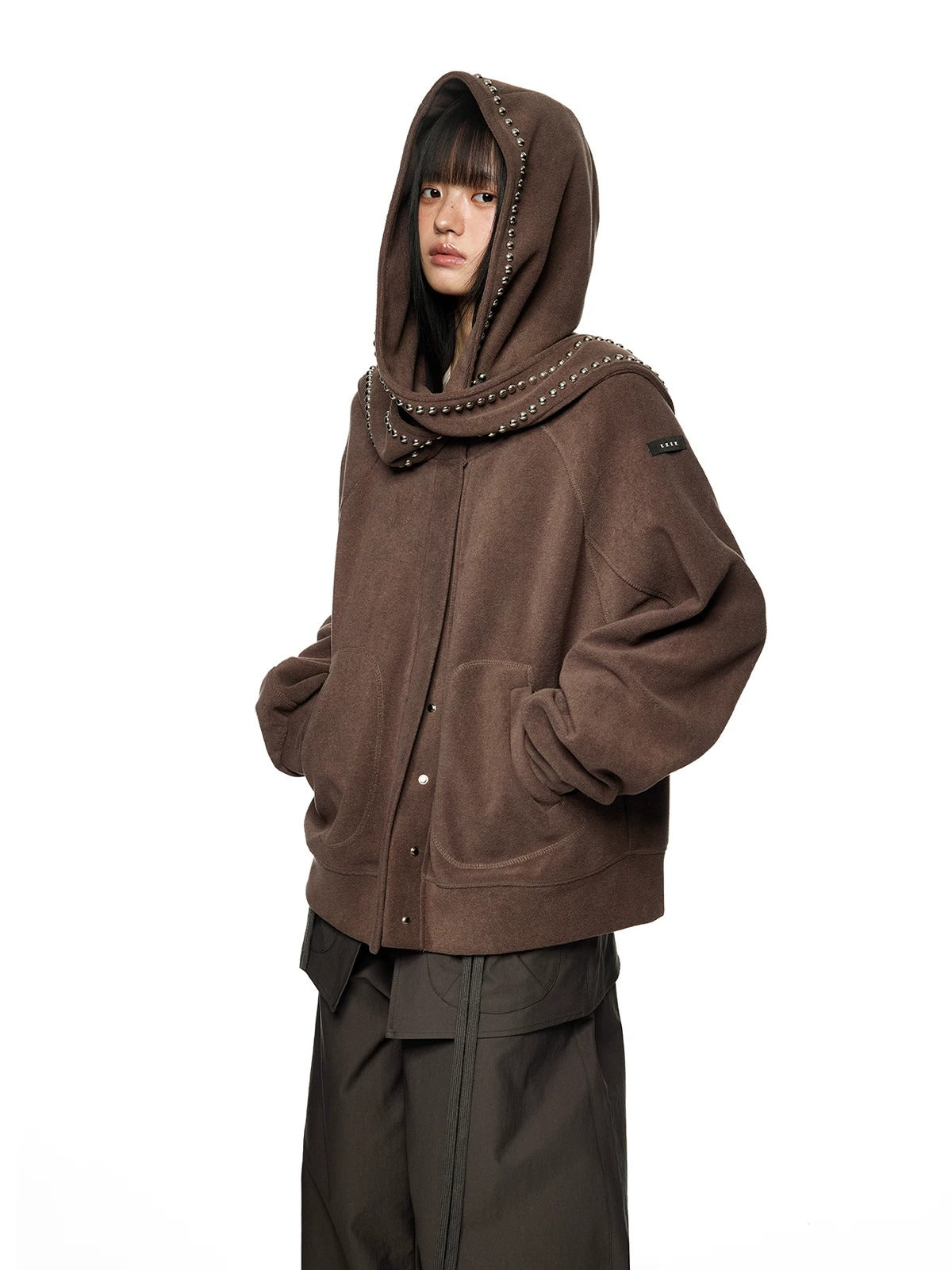 Rabbit Ear Rivet Hoodie