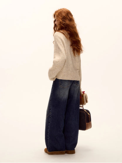 Playful Pony Embroidered Sweater