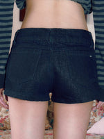 Star Stud Low-Rise Shorts