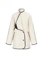 Vintage Shearling-Wool Double-Faced Coat