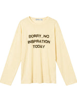 Letter Print Long Sleeve Top