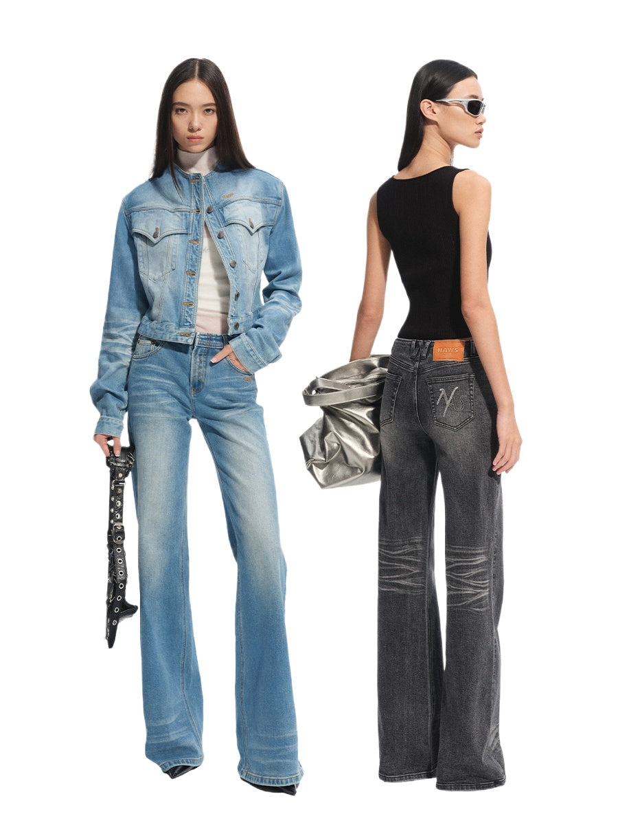 N4 Ratio Straight-Leg Jeans