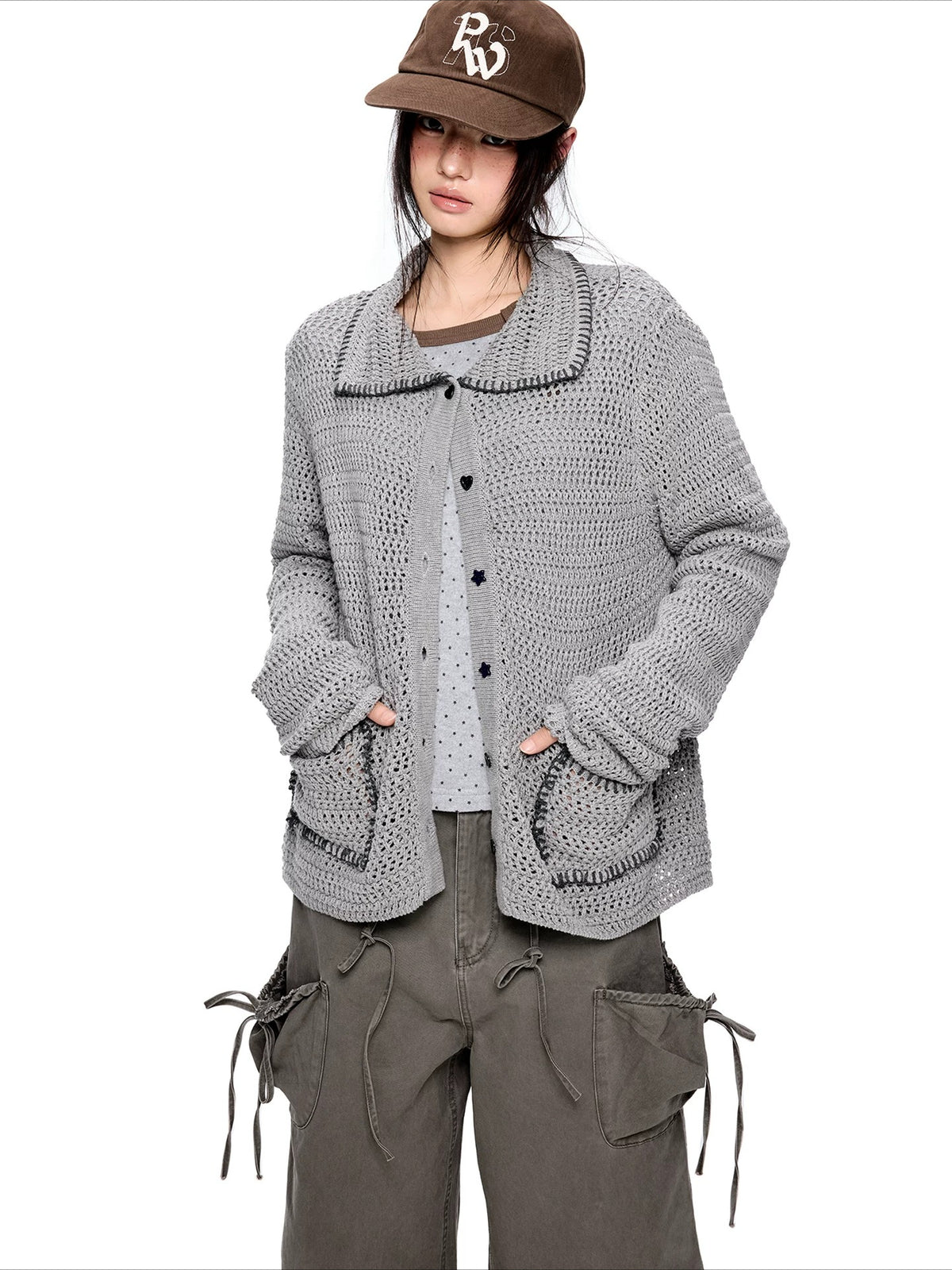 Vintage Polo Cardigan