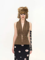 Convertible Knit Scarf Top