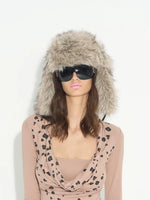 Plush Trapper Earflap Hat