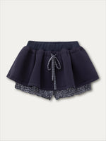 Bow-Tie Sweatshirt & Puffy Skirt Set
