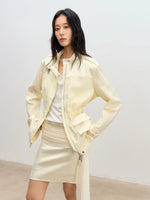 Linen Quilted Jacket