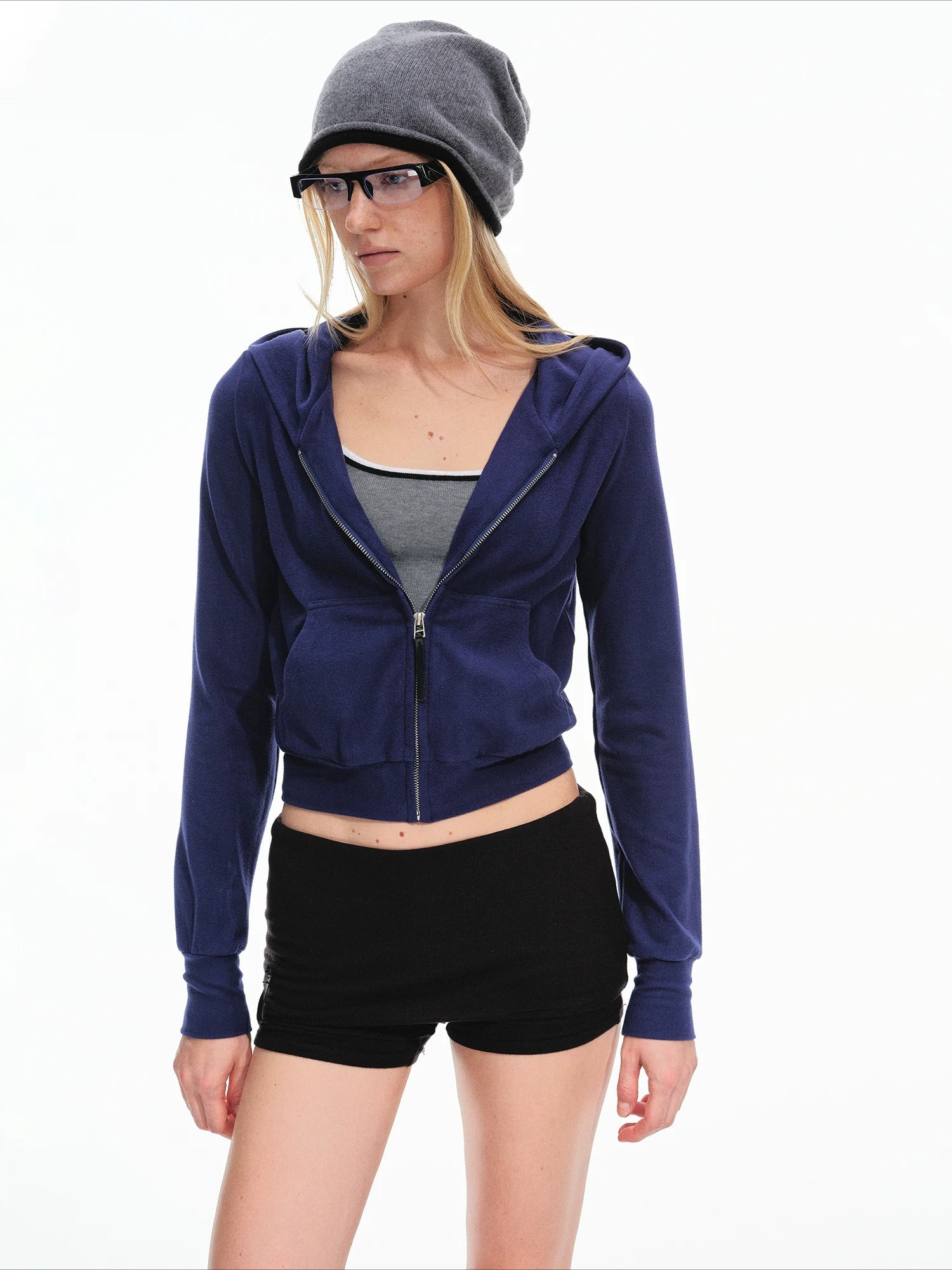 Cashmere Hoodie Jacket
