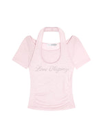 Layered Rhinestone T-shirt