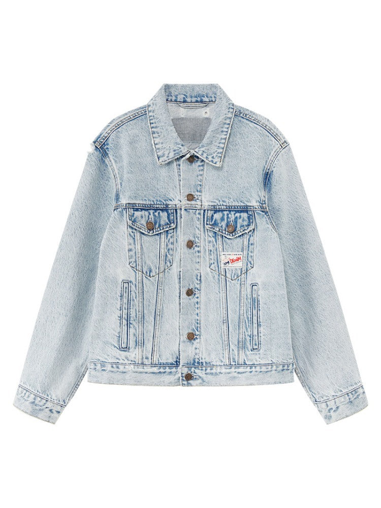 Vintage Washed Denim Jacket