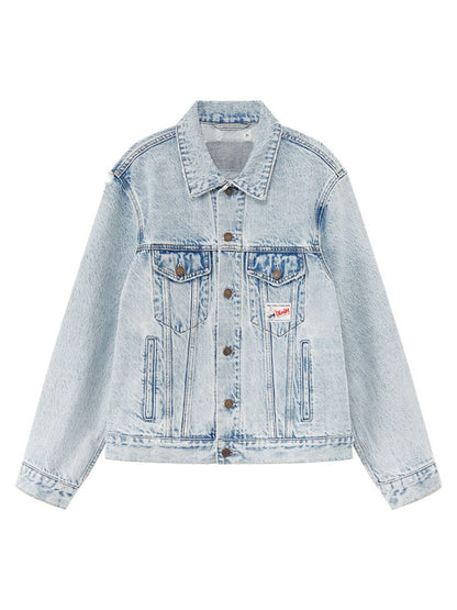 Vintage Washed Denim Jacket