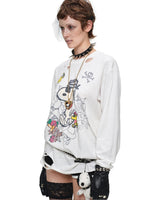Distressed Snoopy Tee