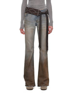 Vintage Gradient Mud Dyed Jeans