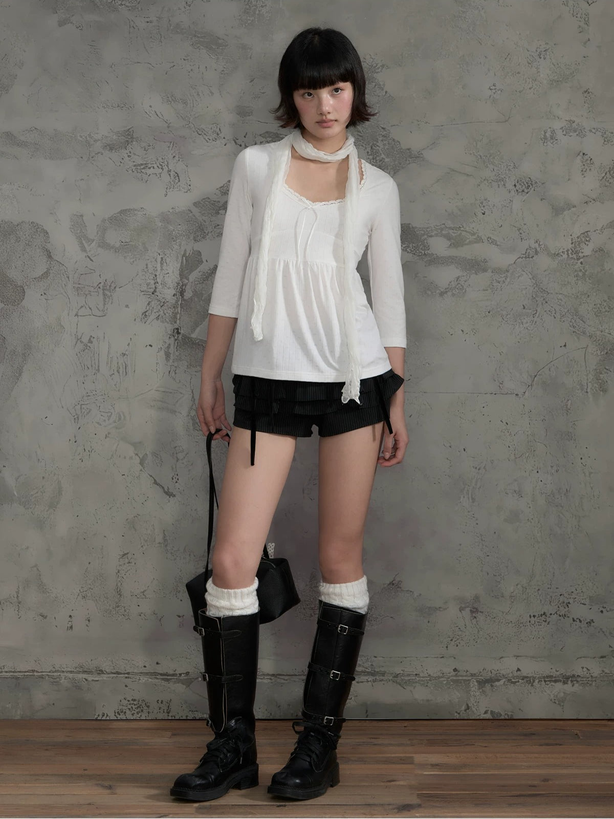 Lace V-Neck Top