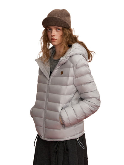 Lace Hood Down Puffer