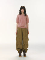 Deconstructed Paratrooper Utility Jeans