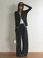 Napoleon Pleated Wide Leg Pants