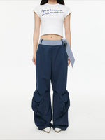 Pocket Pleated Cargo Pants