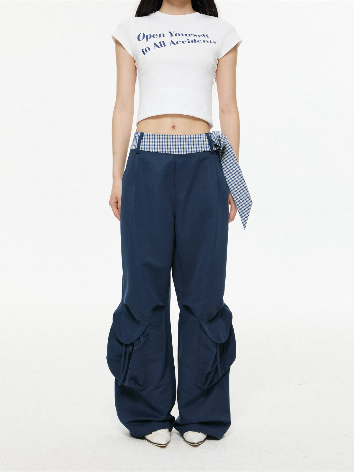 Pocket Pleated Cargo Pants