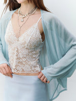 Soft Glow Sheer Cardigan