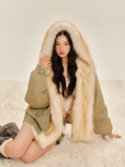 Double-Sided Warm Eco-Friendly Fur Coat