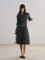 Cargo Shirt & Skirt Set