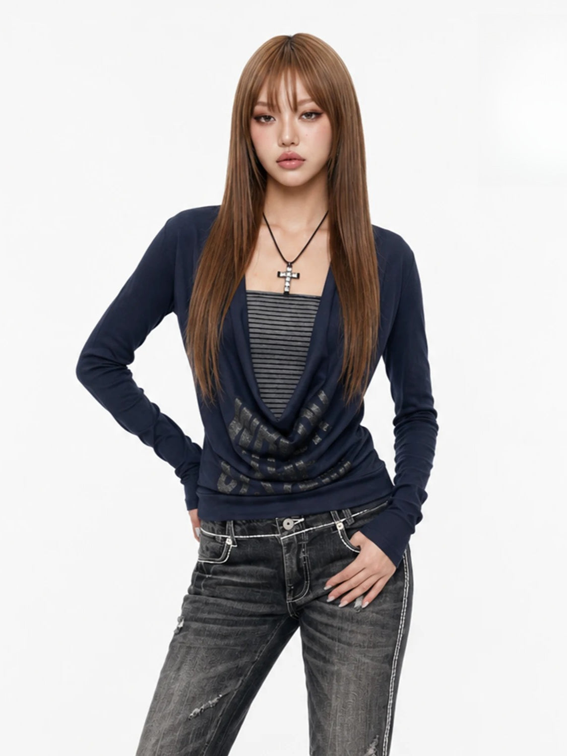 Off Shoulder Layered Top